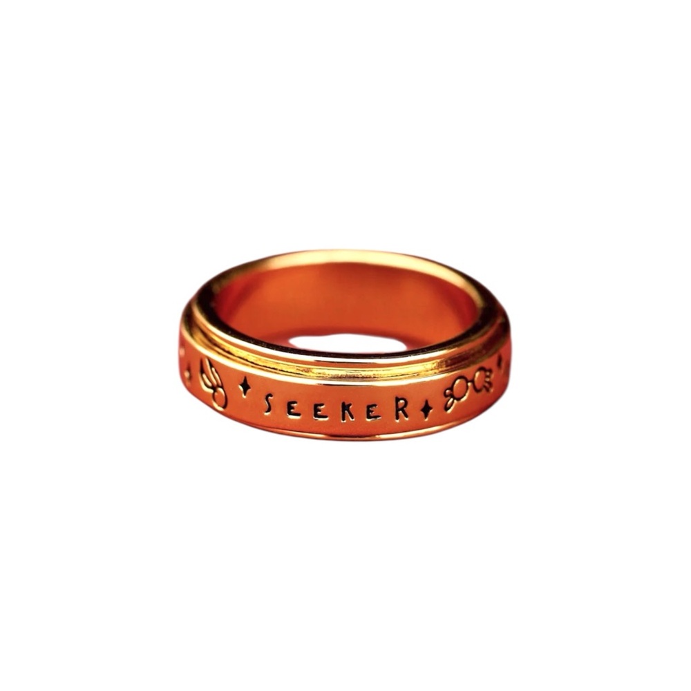 New Pura Vida Harry Potter Seeker Fidget Ring in gold size 5